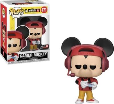 Funko Pop!: Disney - Mickey the true original 90 years - Gamer Mickey  471 - Only @ GameStop