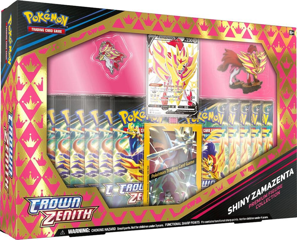 Pokémon TCG: Sword & Shield - Crown Zenith Premium Figure Collection [Shiny Zamazenta]