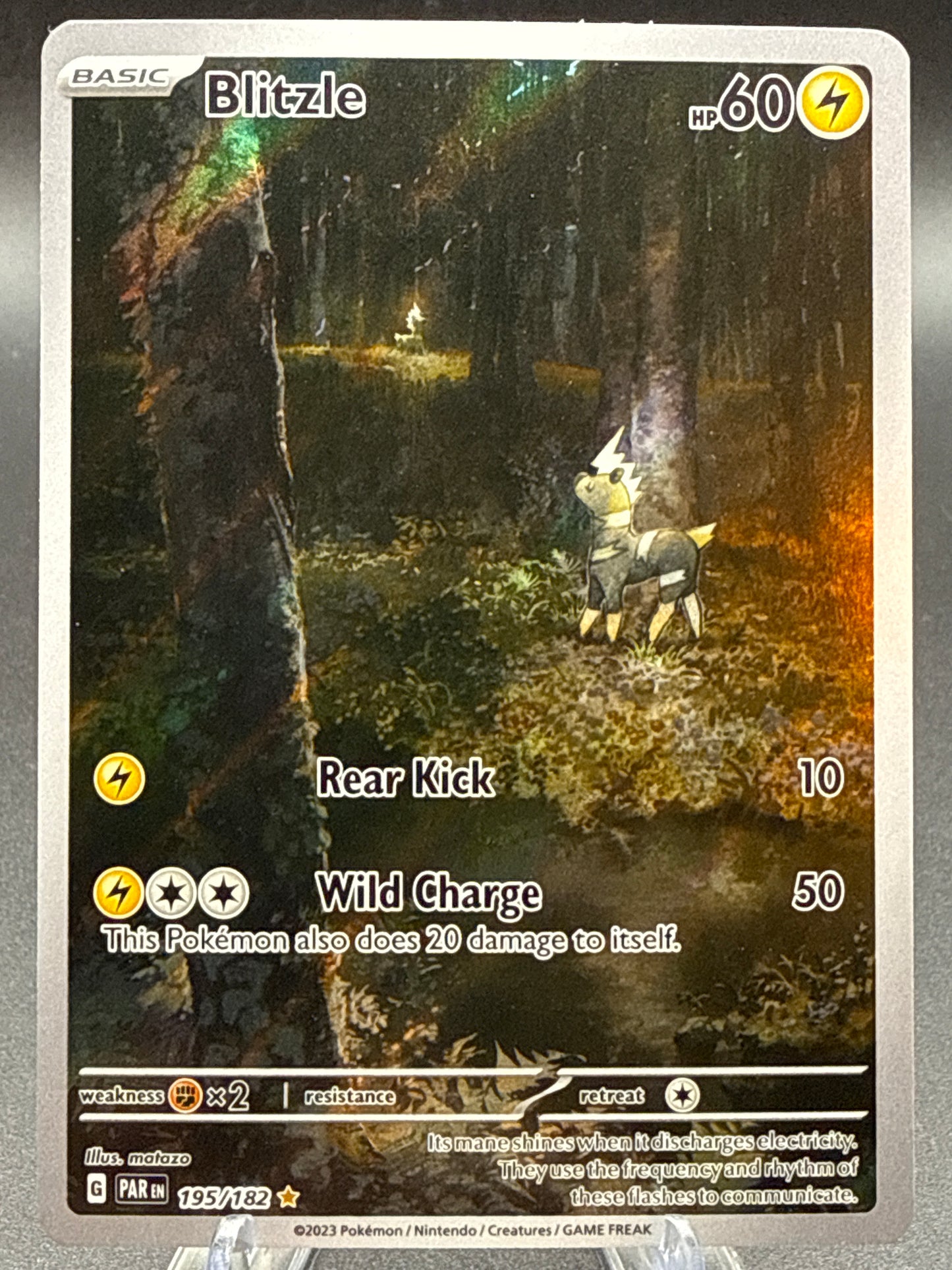 Pokémon TCG: 2023 Blitzle - 195/182 - SV: Paradox Rift