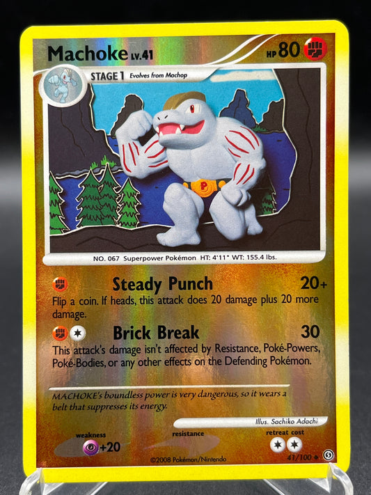 Pokémon TCG: 2008 Machoke Lv. 41 41/100 - DP: Stormfront