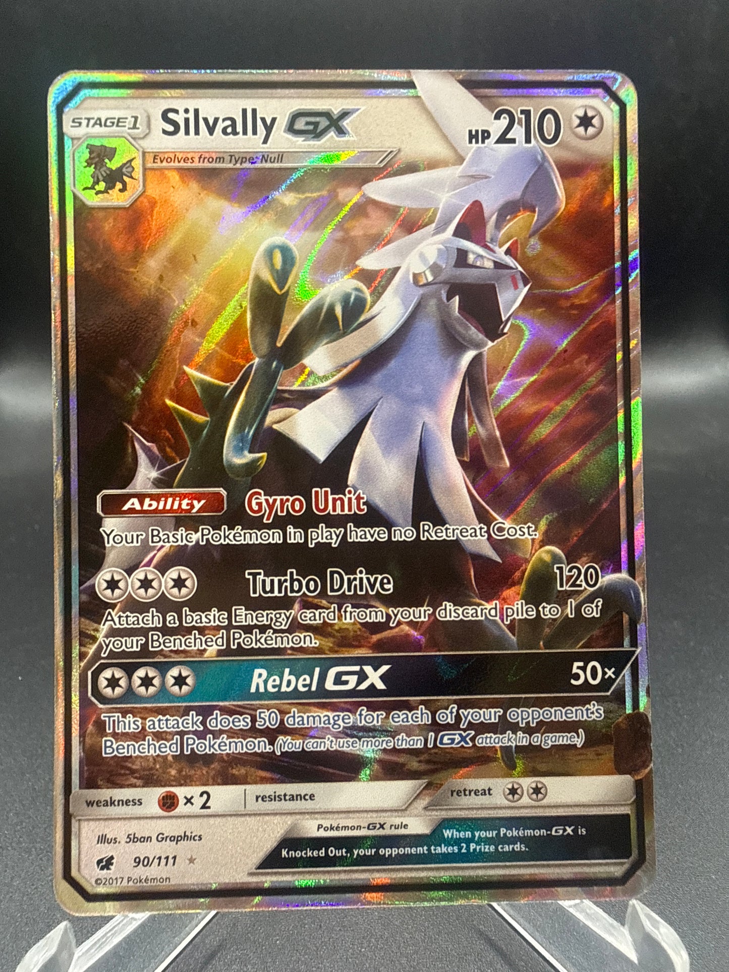 Pokémon TCG: 2017 Silvally GX 90/111 - SM: Crimson Invasion