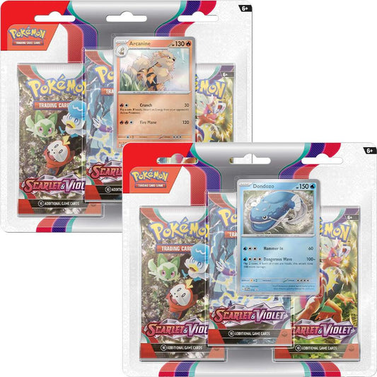 Pokémon TCG: Scarlet & Violet 3 Pack Blister