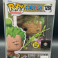 Auto Funko PoP! Anime: One Piece - Zoro (Enma) 1288 (Chalice Collectibles Exclusive) (Glow in the Dark)