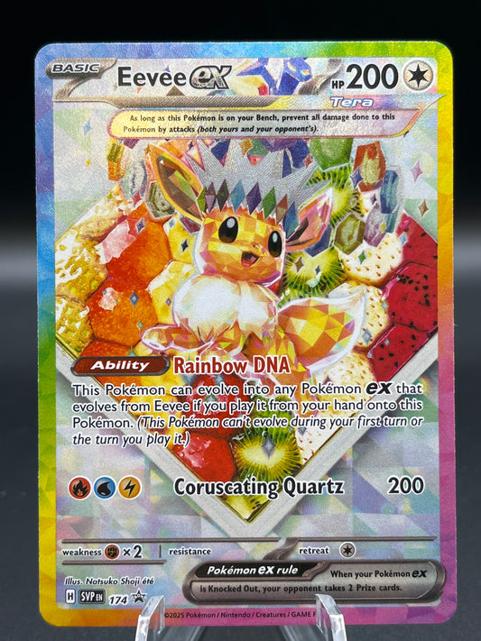 Pokémon TCG: 2025 Eevee ex - #174 - SV: Prismatic Evolutions Promo