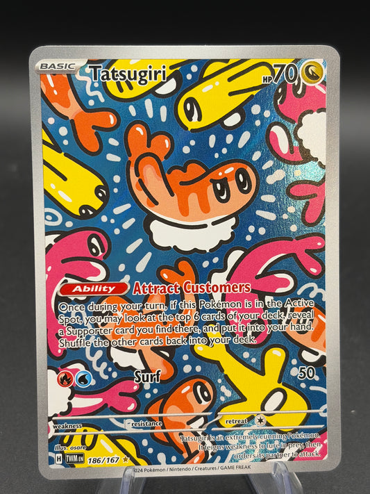 Pokémon TCG: 2024 Tatsugiri - 186/167 - SV: Twilight Masquerade