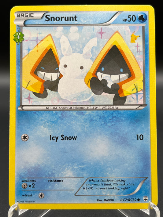 Pokémon TCG: 2016 Snorunt - RC7/RC32 - Generations: Radiant Collection
