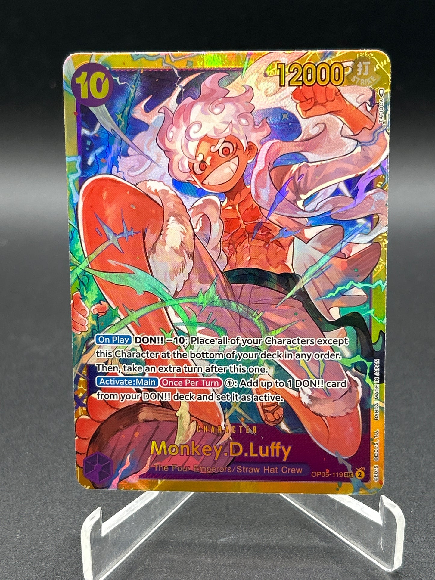 One Piece TCG: Monkey.D.Luffy OP05-119 Awakening of the New Era (OP05)