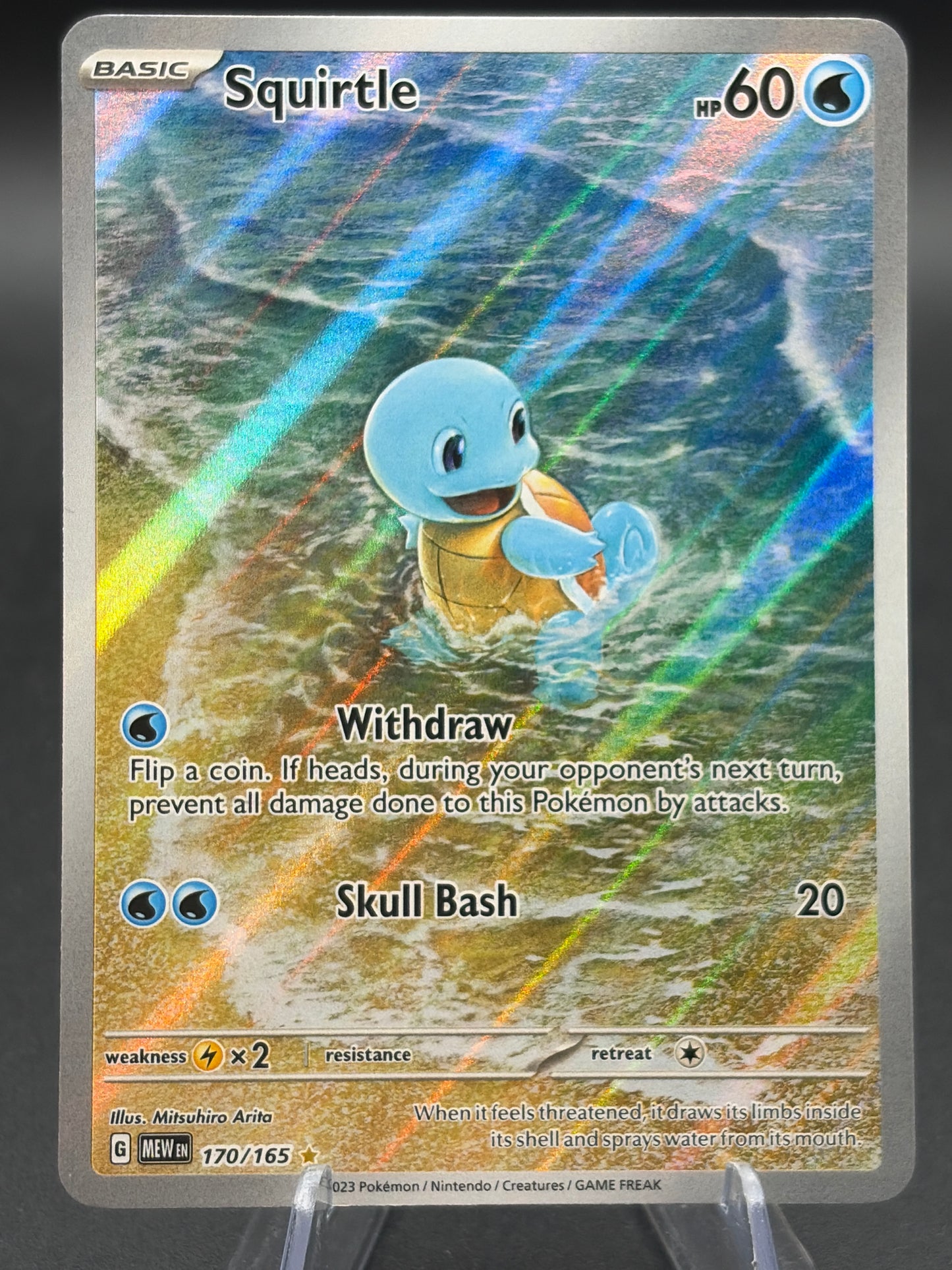 Pokémon TCG: 2023 Squirtle -170/165 - SV: Scarlet & Violet 151
