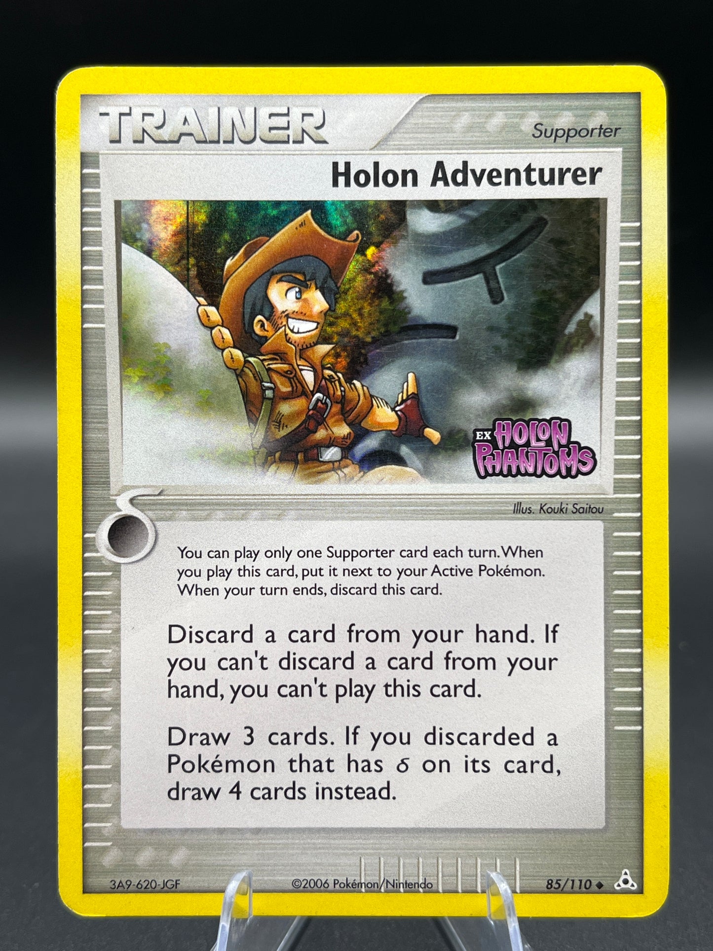 Pokémon TCG: 2006 Holon Adventurer 85/110 - Holon Phantoms Stamped