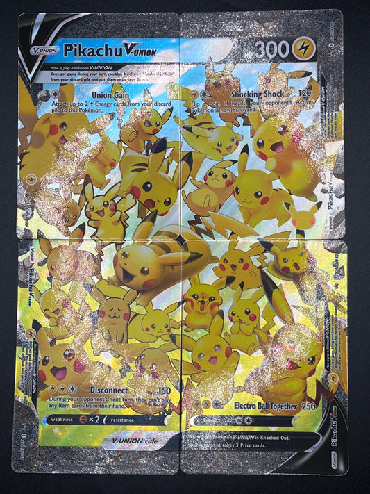 Pokémon TCG: Pikachu V-Union [Set of 4] SWSH: Sword & Shield Promo Cards