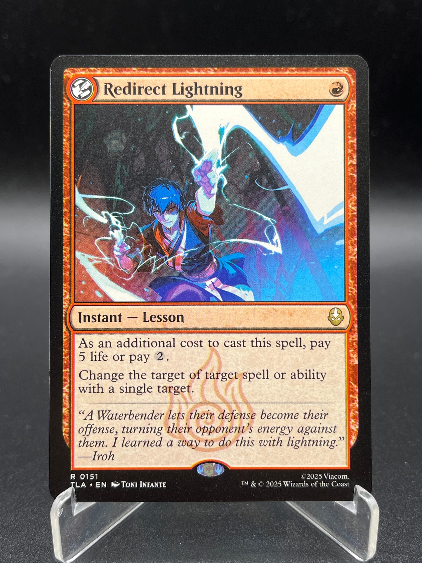 MTG TCG: Redirect Lightning R 0151 - Avatar: The Last Airbender (TLA)