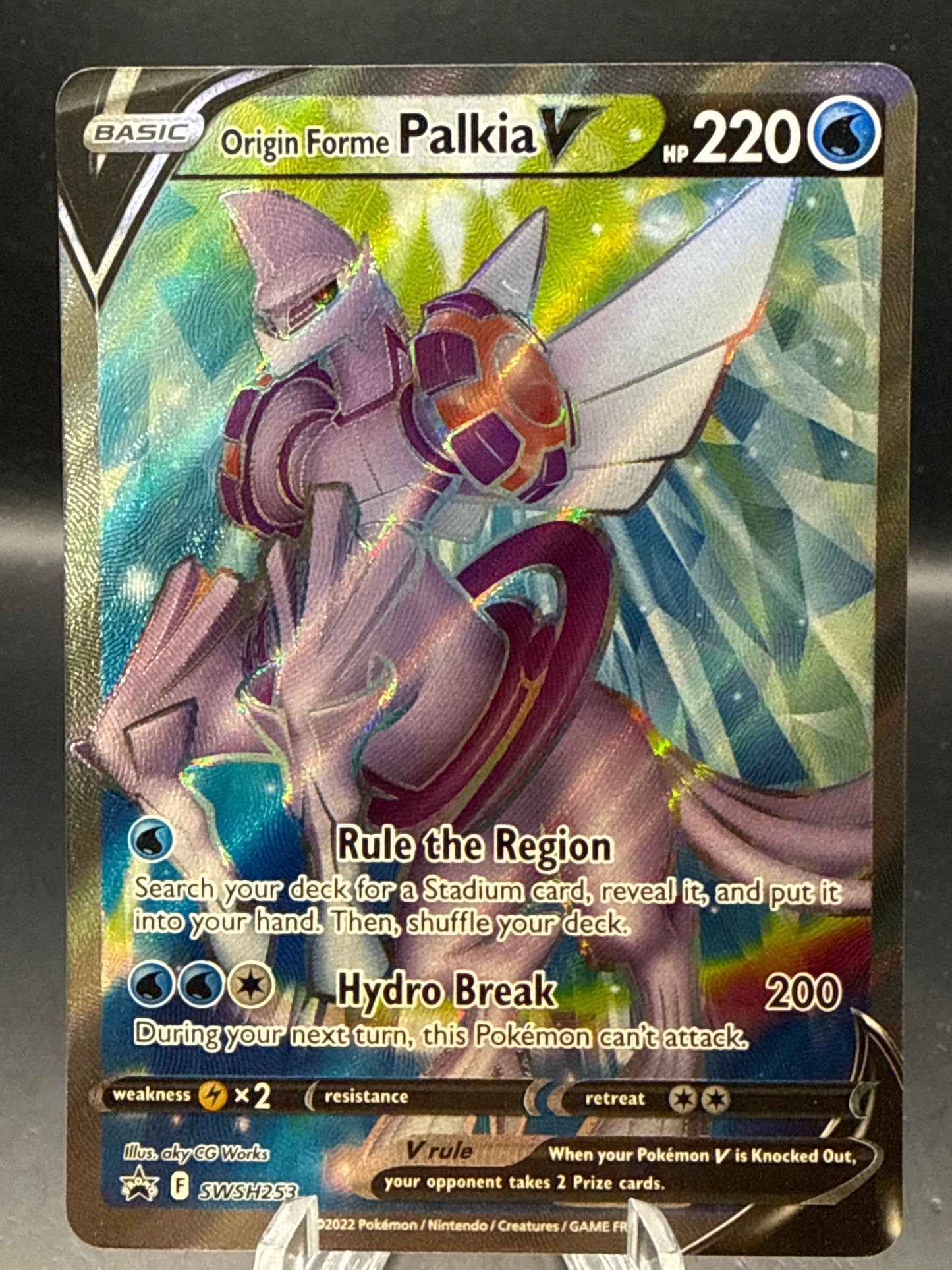 Pokémon TCG: Origin Forme Palkia V - SWSH253: Sword & Shield Promo Cards