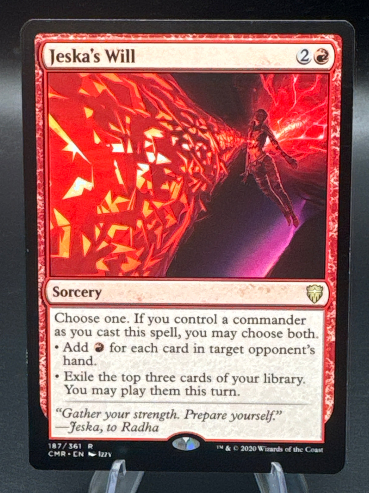 MTG TCG: Jeska's Will 187/361 R - Commander Legends (CMR)