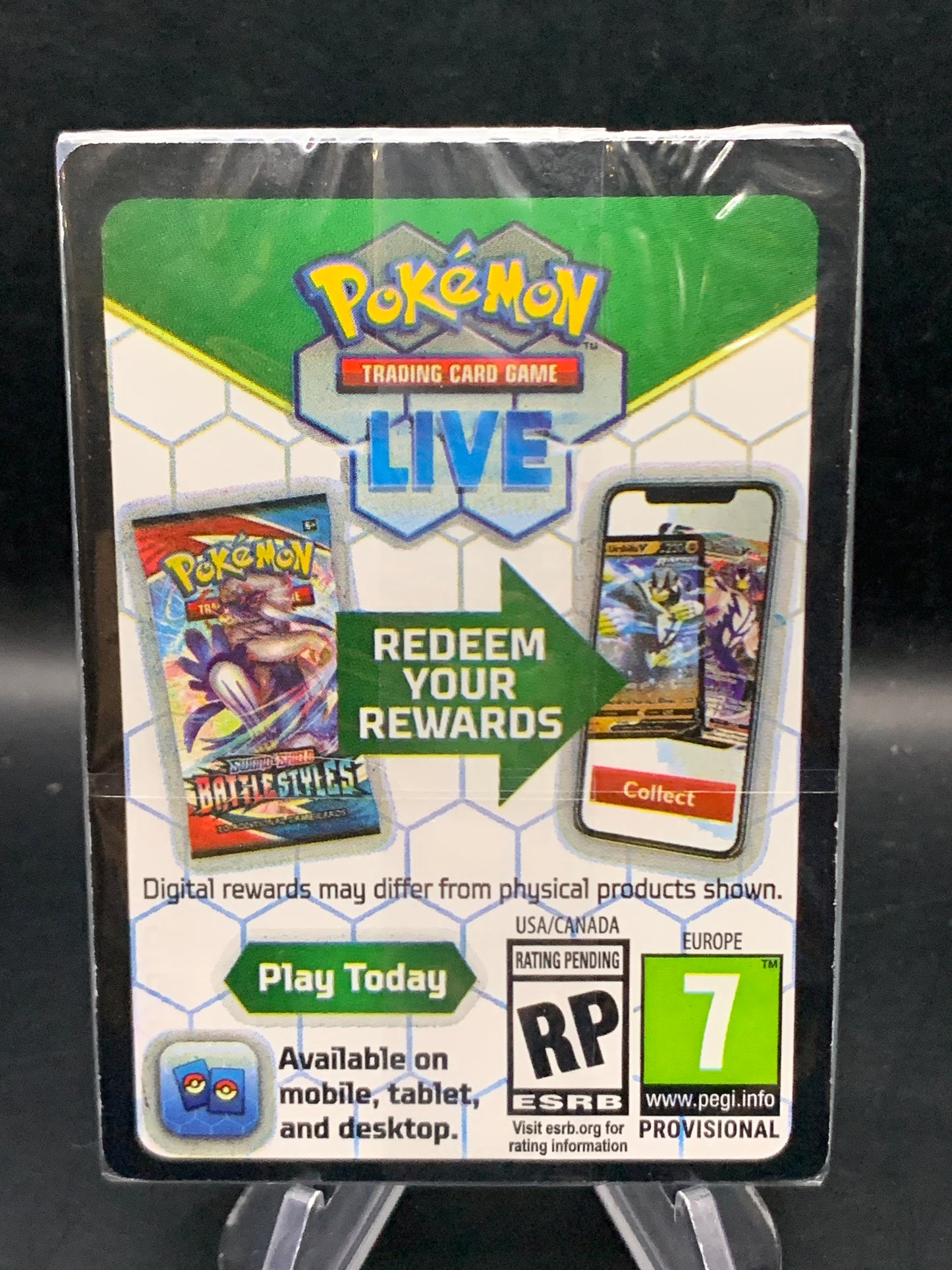 Pokémon TCG: 2022 Hisuian Samurott SWSH207 SWSH: Astral Radiance Prerelease (Sealed)