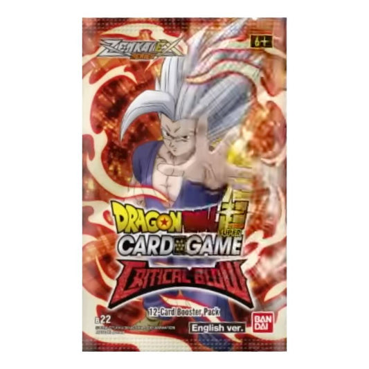 Dragon Ball Super TCG: Masters - Zenkai 05 - Critical Blow [B22] Booster Pack