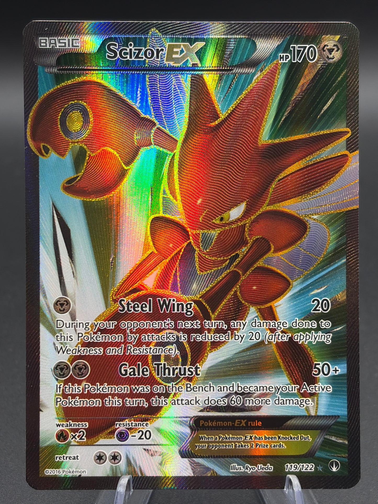 Pokémon TCG: 2016 Scizor EX - 119/122 - XY: Breakpoint