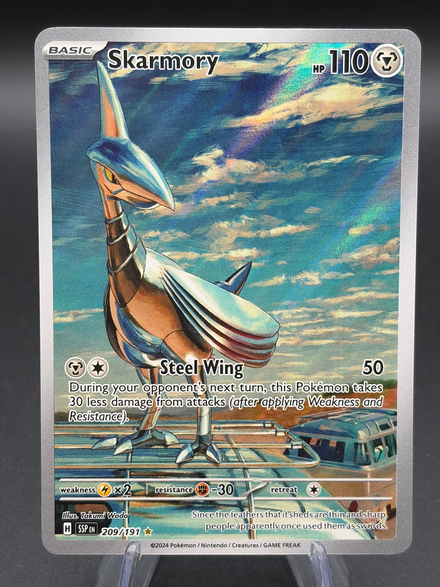 Pokémon TCG: 2024 Skarmory - 209/191 - SV: Surging Sparks