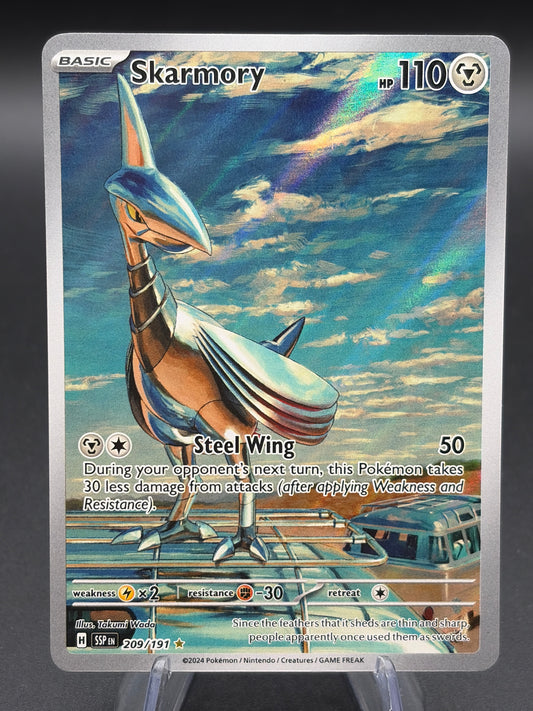 Pokémon TCG: 2024 Skarmory - 209/191 - SV: Surging Sparks