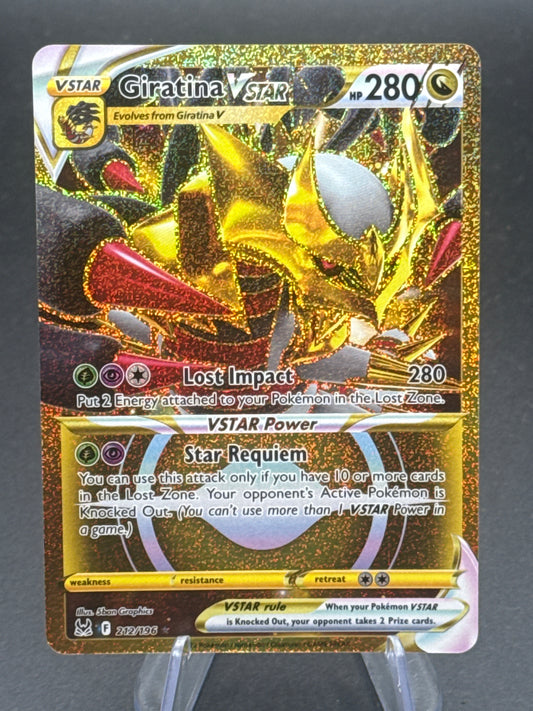 Pokémon TCG 2022 Giratina Vstar - 212/196 - SWSH: Lost Origin