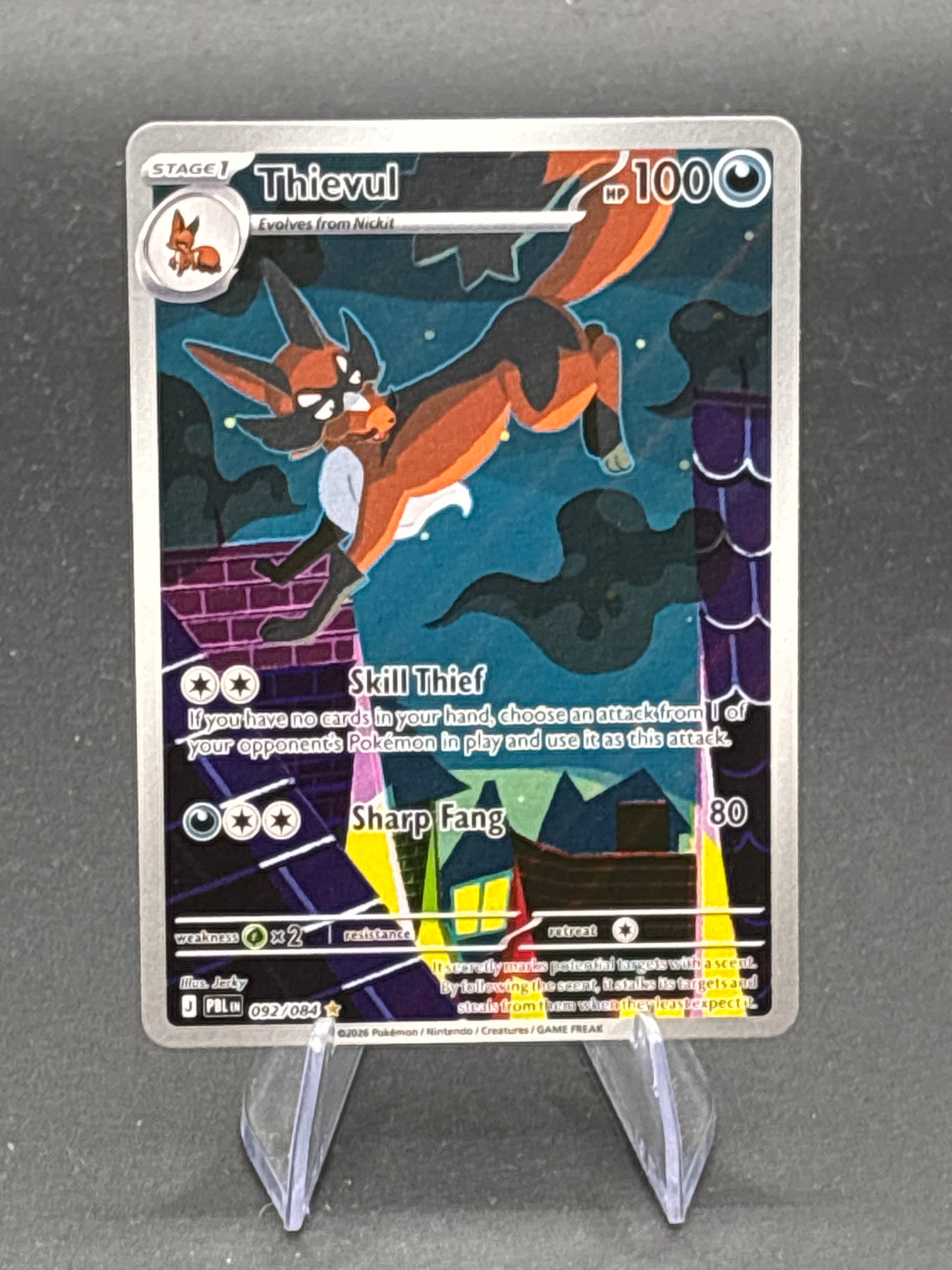 Pokémon TCG: 2026 - Thievul 092/084 - Pitch Black