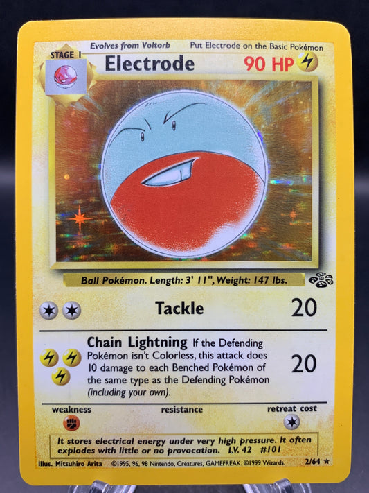 Pokémon TCG: 1999 Elecrode - 2/64 - Base Set