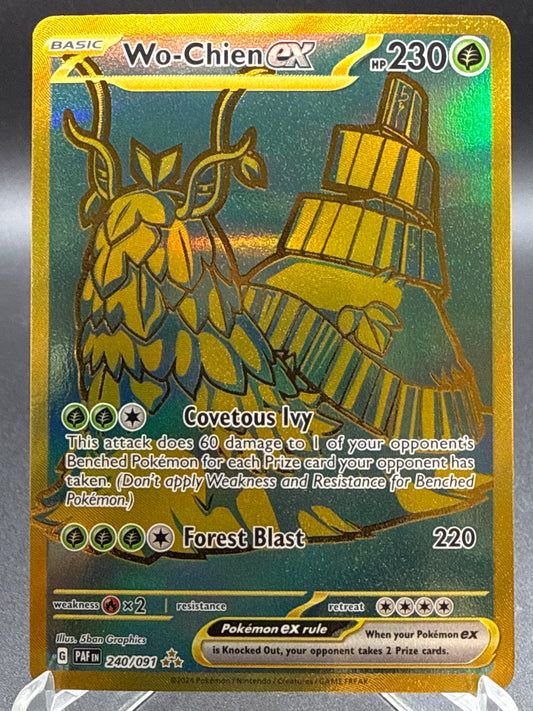 Pokémon TCG: 2024 Wo-Chien ex - 240/091 - SV: Paldean Fates