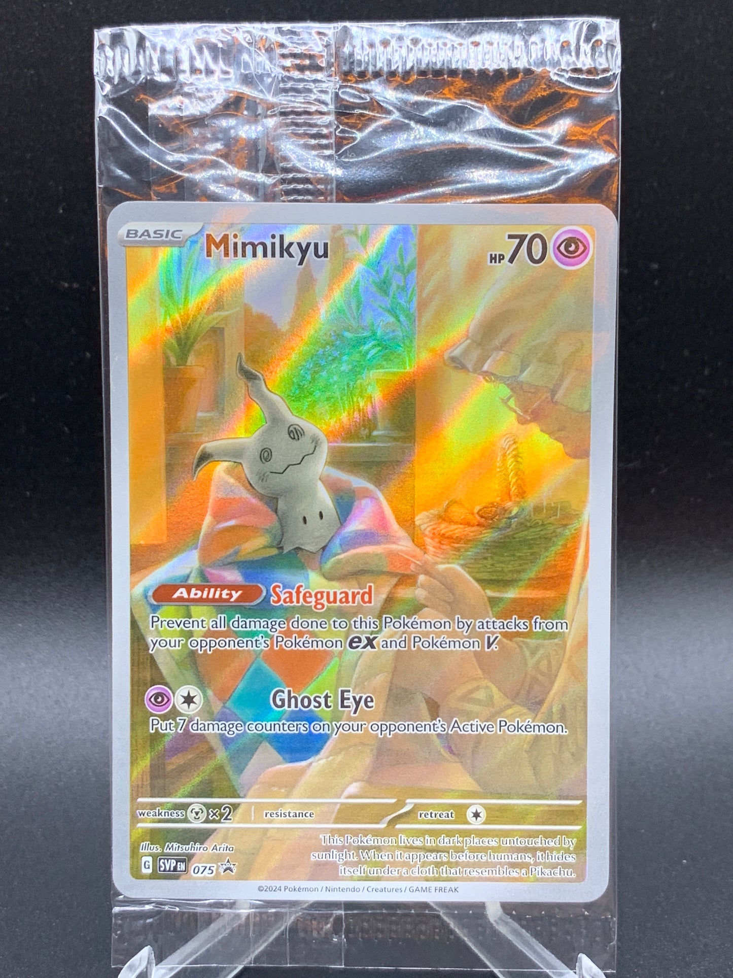 Pokémon TCG: 2024 Mimikyu 075 SV: Scarlet & Violet Promo Sealed