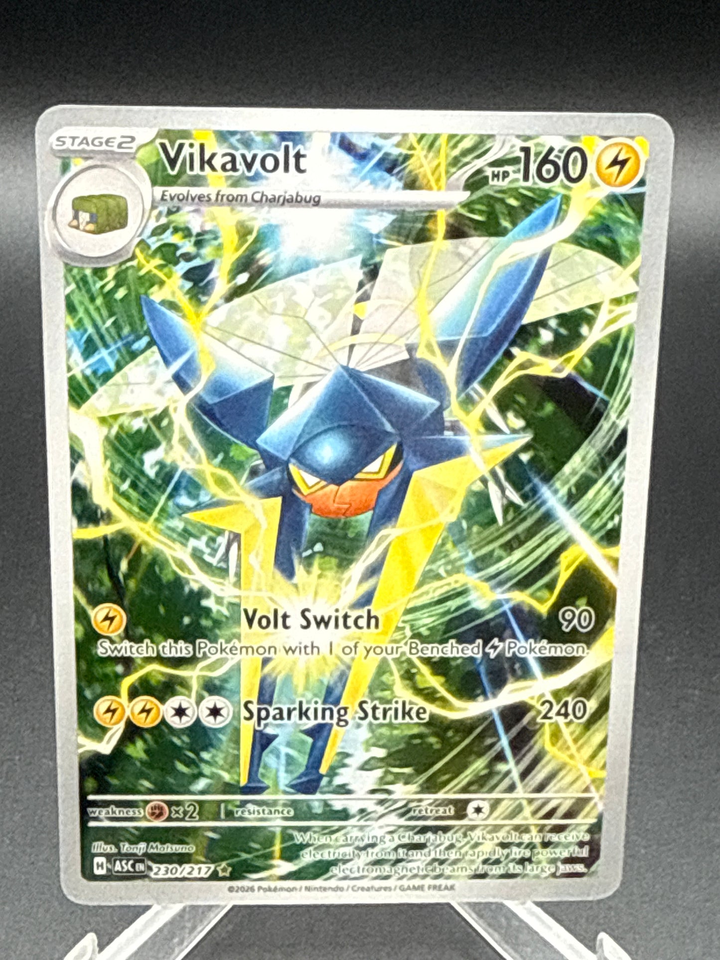 Pokémon TCG: 2026 Vikavolt - 230/217 - Ascended Heroes