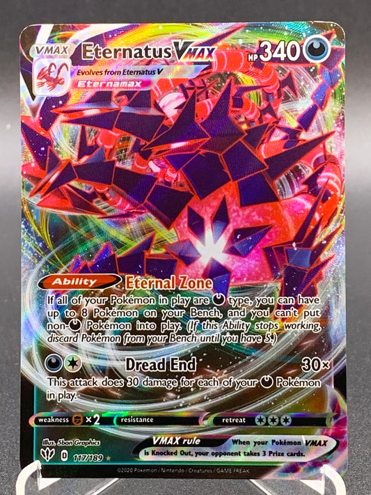 Pokémon TCG: 2020 Eternatus Vmax 117/189 SWSH: Darkness Ablaze