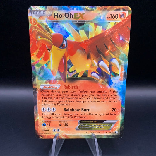 Pokémon TCG: 2012 Ho-Oh EX 22/124 B&W Dragons Exaulted