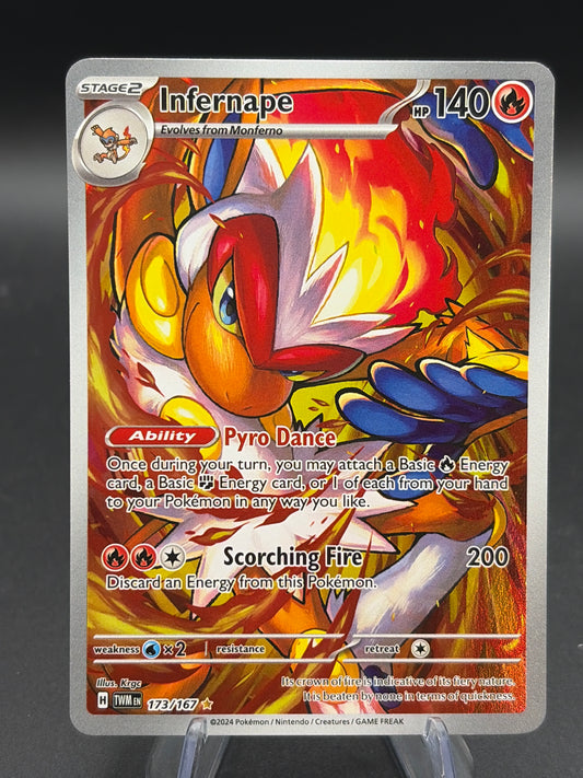 Pokémon TCG: 2024 Infernape - 173/167 - S&V: Twilight Masquerade