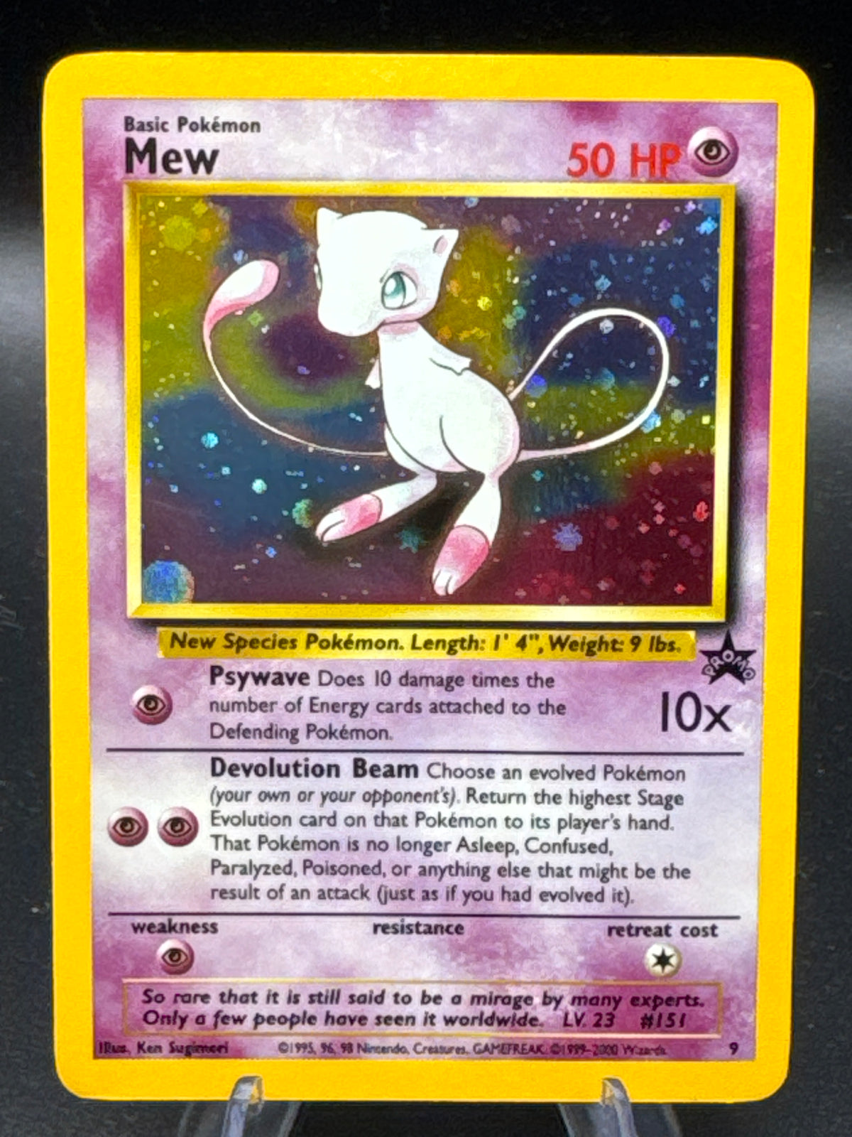 Pokémon TCG: 1999 - Mew #9 WoTC Promo