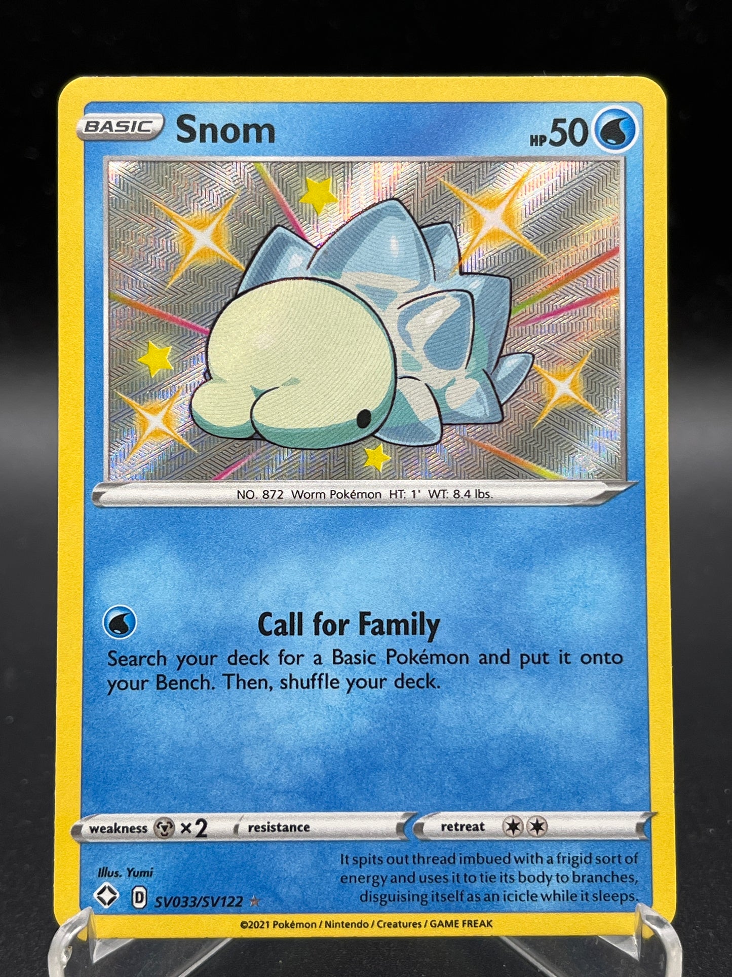 Pokémon TCG: 2021 Snom SV033/SV122 - Shining Fates: Shiny Vault