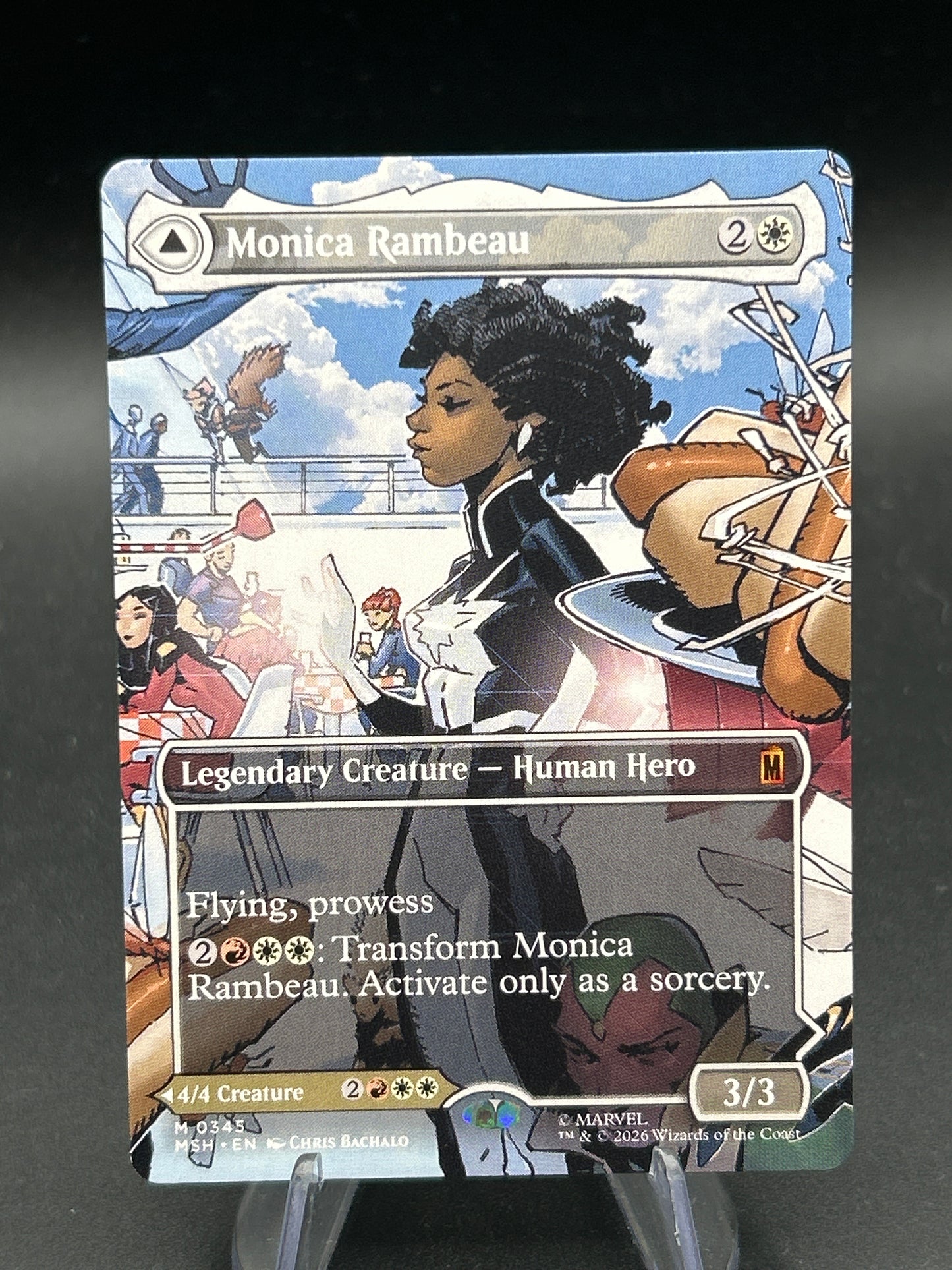 MTG TCG: Monica Rambeau (Borderless) M 0345 - Marvel Super Heroes