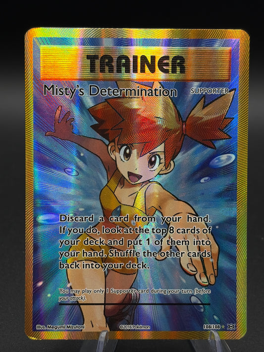Pokémon TCG: 2016 Misty's Determination (Full Art) - XY - Evolutions (EVO) MP
