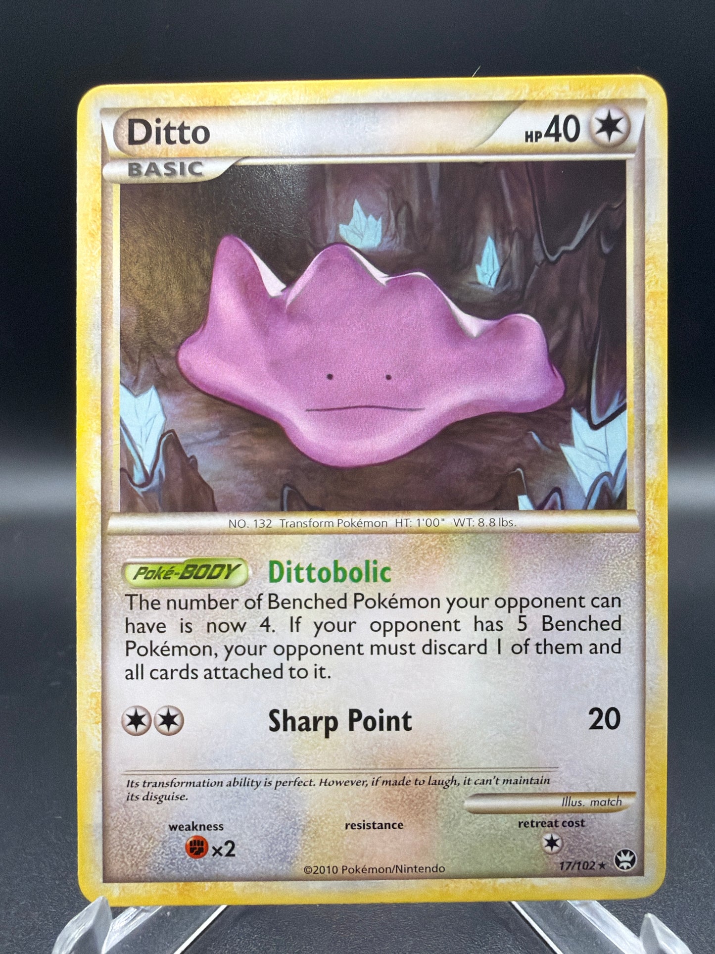 Pokémon TCG: 2010 Ditto -17/102- Triumphant (TM)
