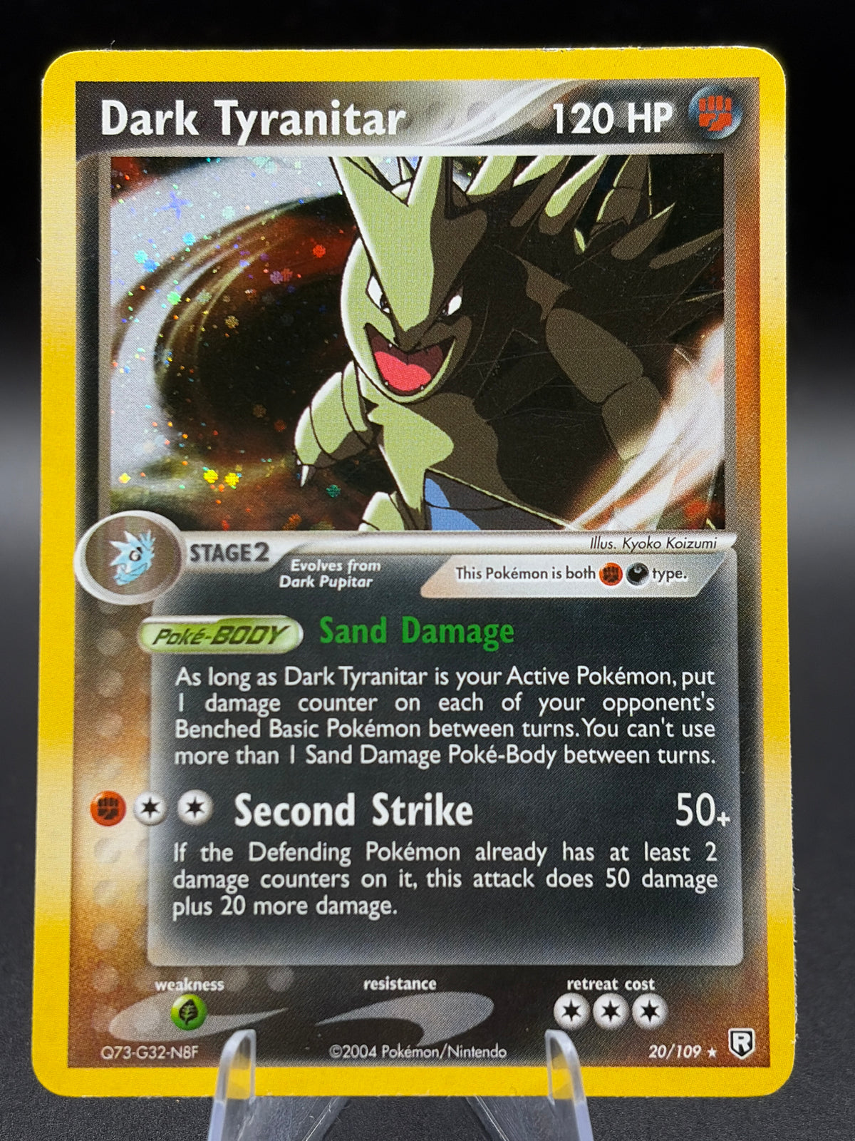 Pokémon TCG: 2004 Dark Tyranitar - 20/109 (EX Team Rocket Returns) - Deck Exclusives