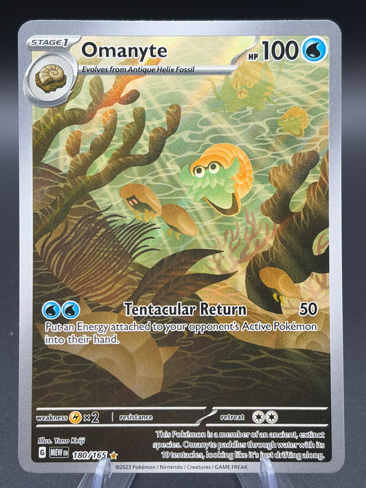 Pokémon TCG: 2023 Omanyte - 180/165 - Scarlet & Violet 151