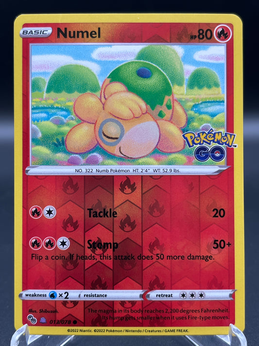Pokémon TCG: Numel (Peelable Ditto) 013/071 - S10b: Pokemon GO