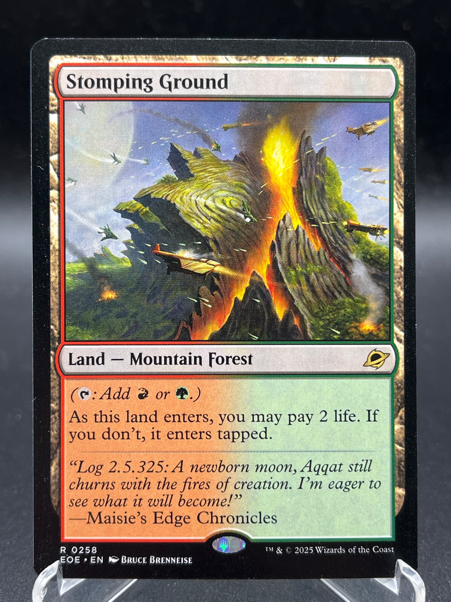 MTG TCG: Stomping Ground R 0258 - Edge of Eternities (EOE)