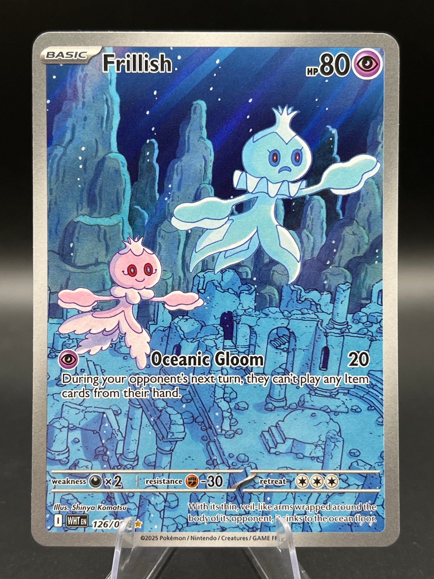 Pokémon TCG: 2025 Frillish - 126/086 - SV: White Flare