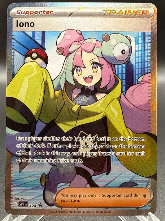 Pokémon TCG: 2024 Iono #124 SV: Scarlet & Violet Promos