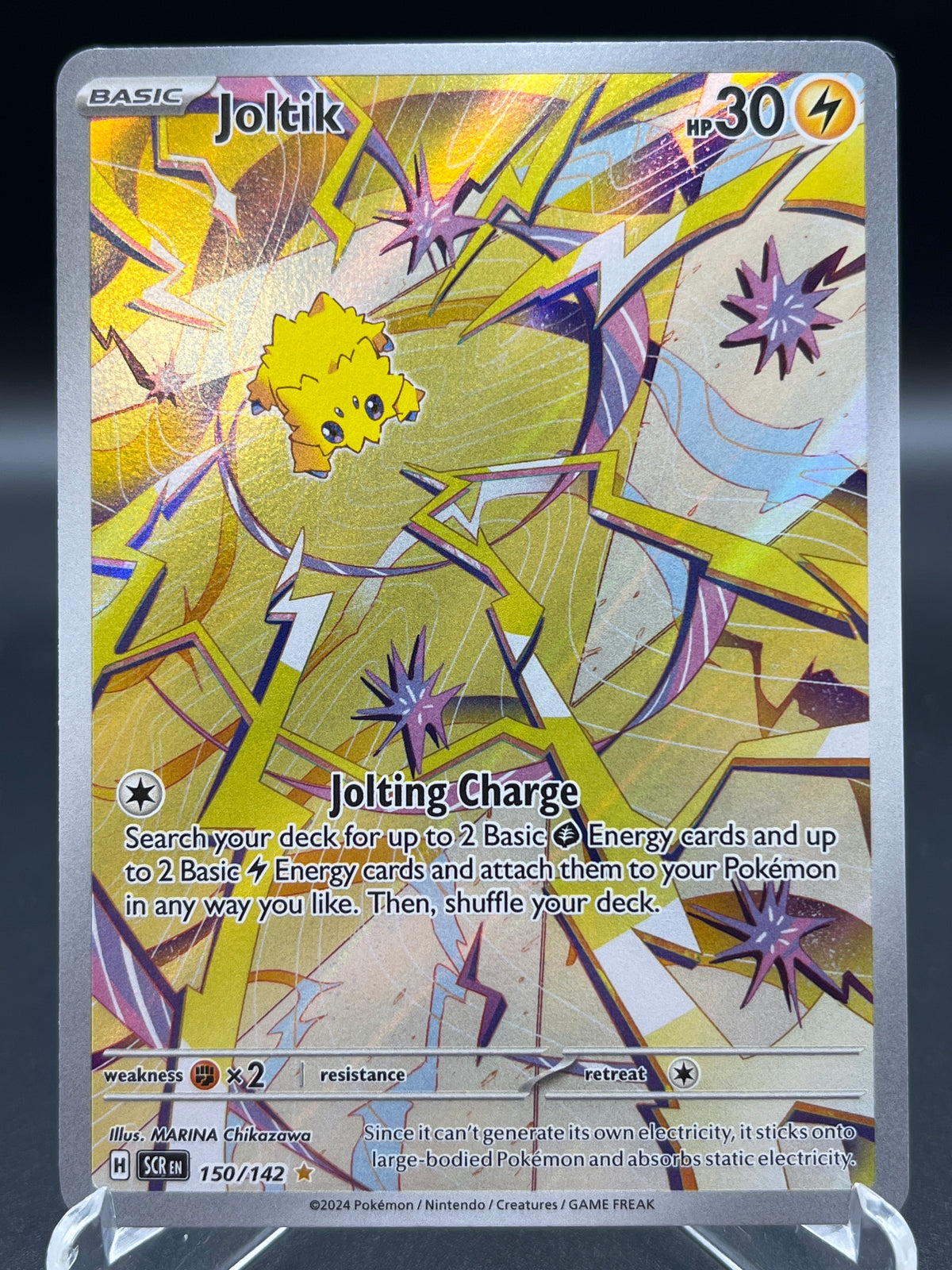 Pokémon TCG: 2024 Joltik - 150/142 - SV07: Stellar Crown