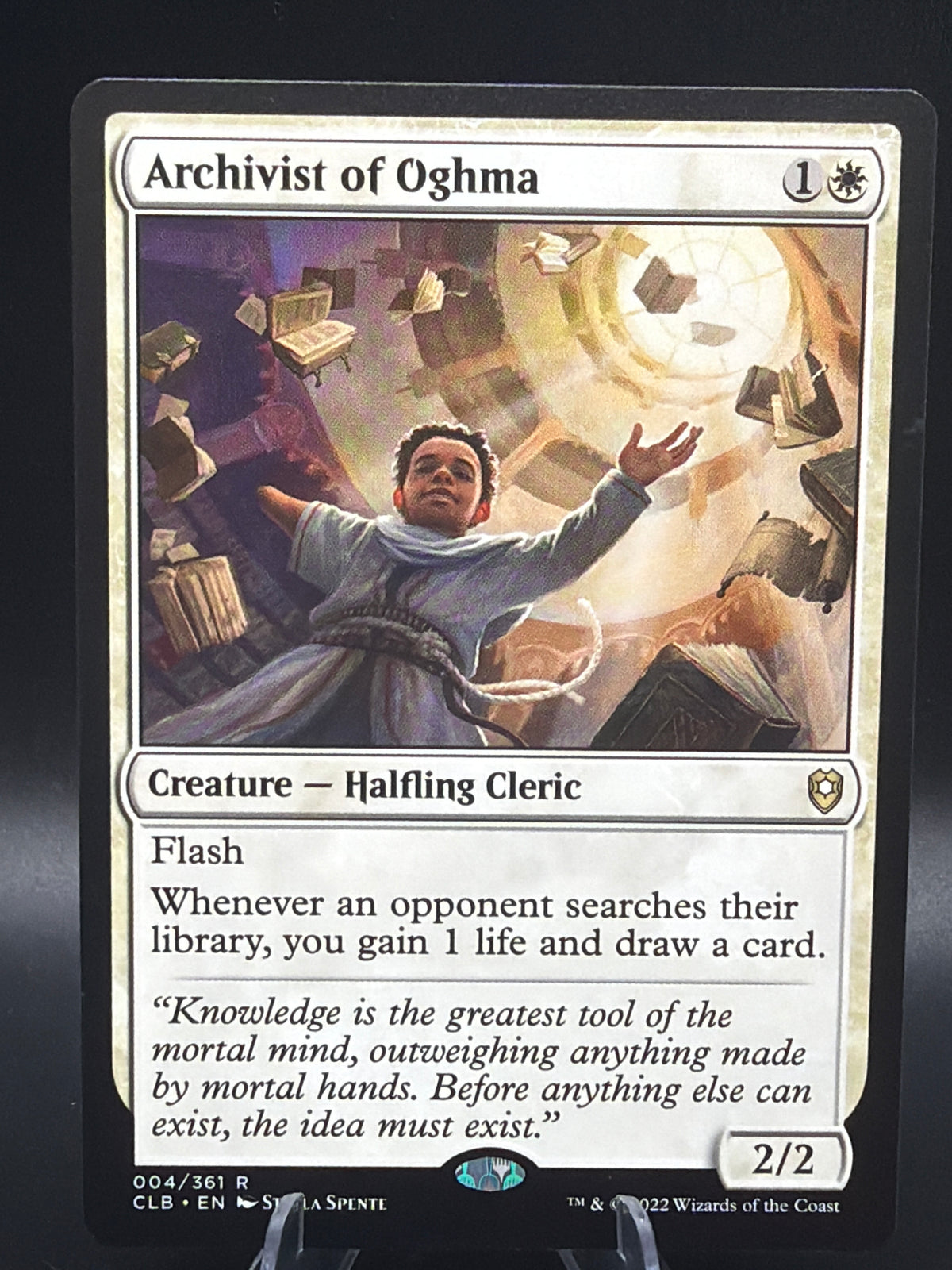 MTG TCG: Archivist of Oghma - Commander Legends: Battle for Baldur's Gate (CLB)