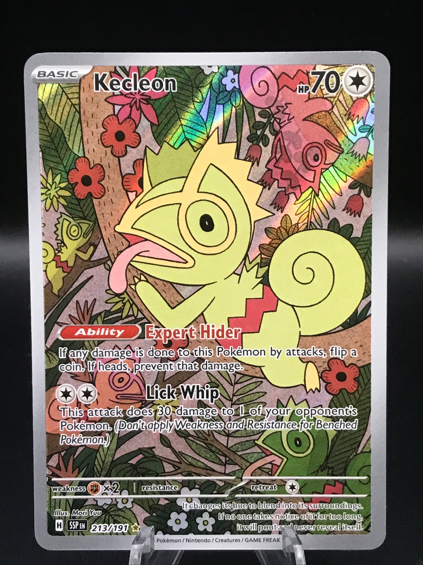 Pokémon TCG: 2024 Kecleon - 213/191 - S&V: Surging Sparks