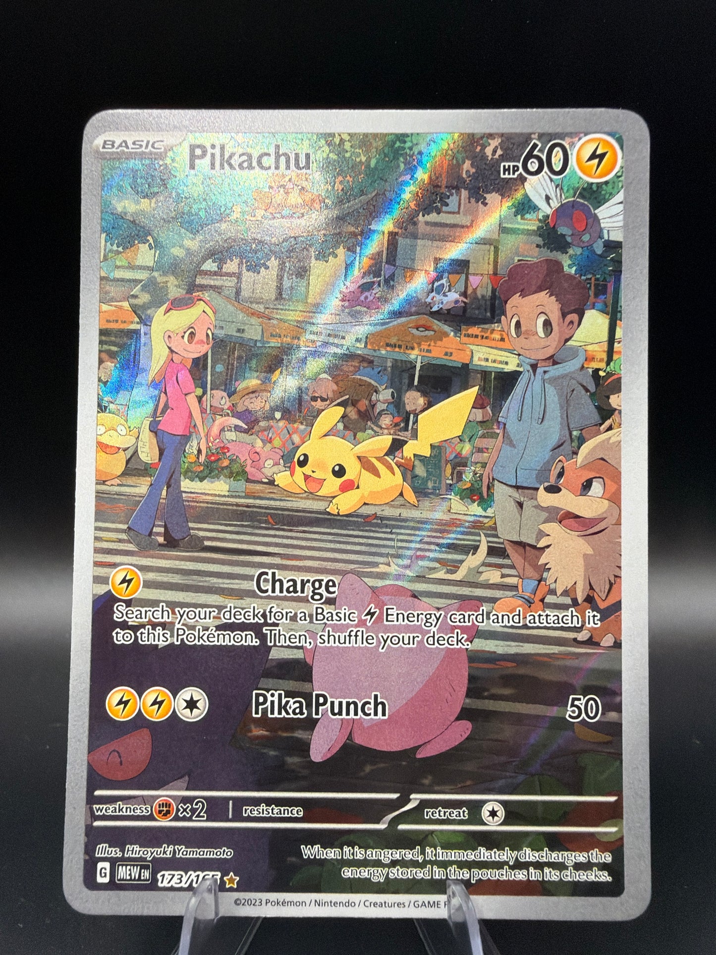 Pokémon TCG: 2023 Pikachu - 173/165 - SV: Scarlet & Violet 151