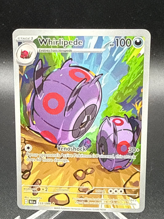 Pokémon TCG: 2025  Whirlipede - 133/086 - sv11B: Black Bolt