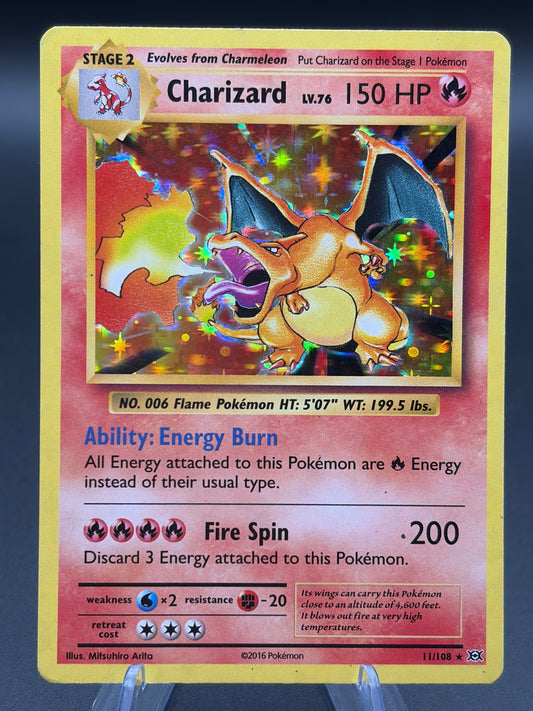 Pokémon TCG: 2016 Charizard - 11/108 - XY: Evolutions Holo