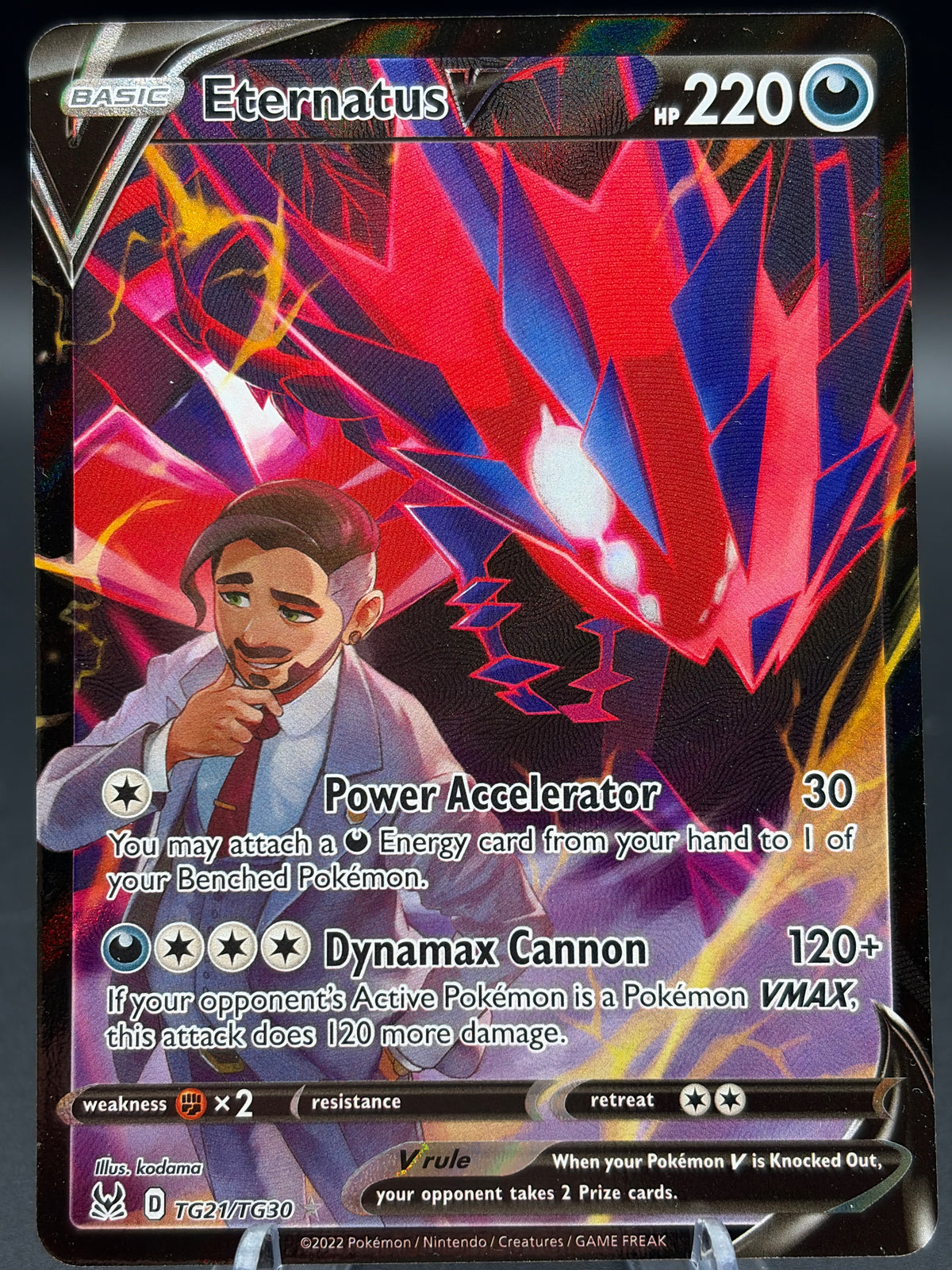 Pokémon TCG: 2022 Eternatus V - TG21/TG30 - SWSH: Lost Origin Trainer Gallery