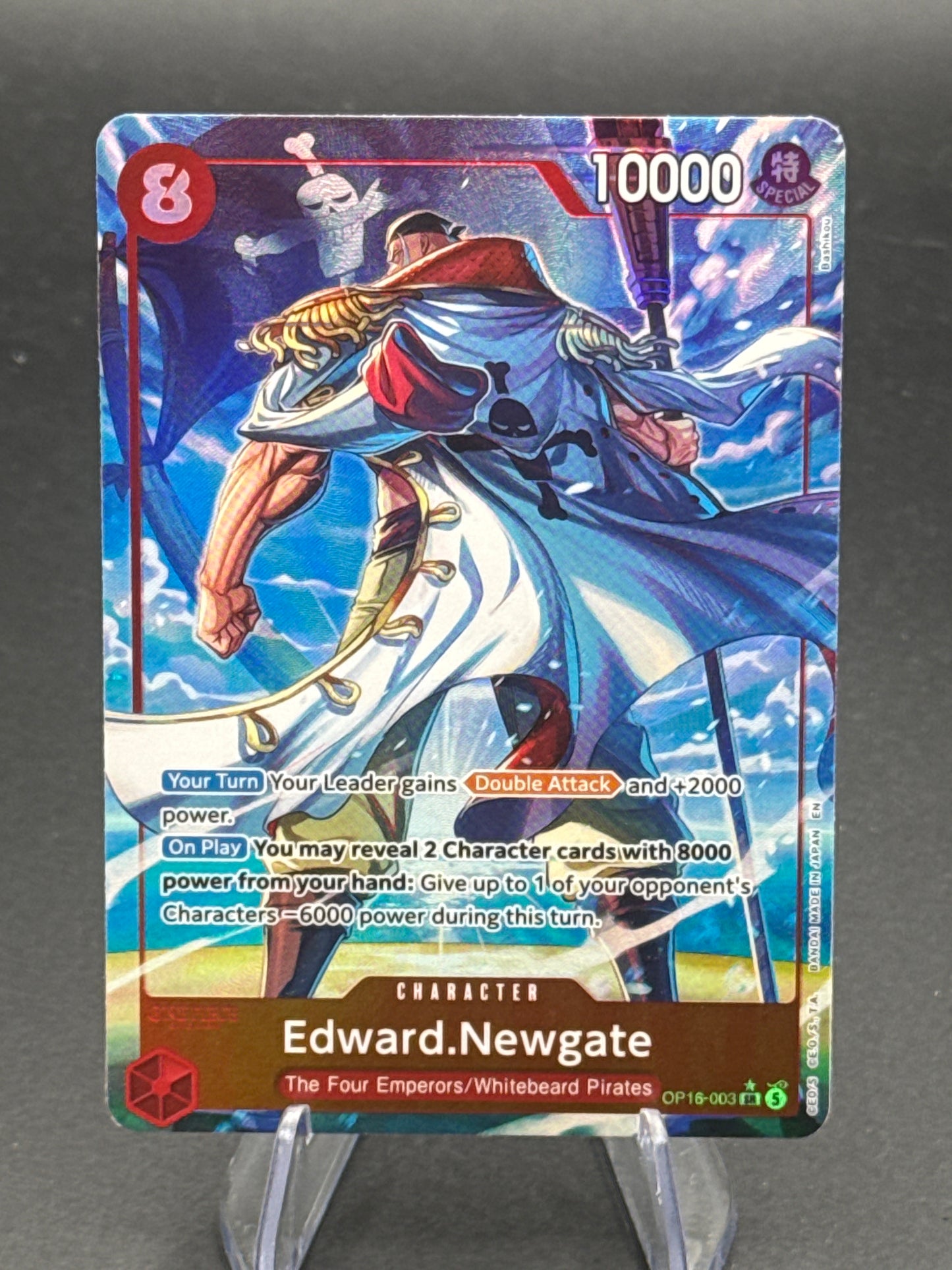 One Piece TCG: 2026 Edward.Newgate (Alternate Art) - The Time of Battle (OP16)
